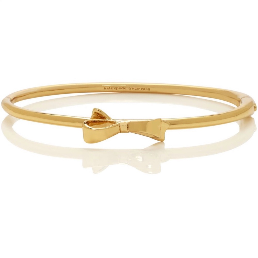 Kate Spade gold bow bracelet